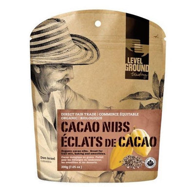 LEVEL GROUND CACAO NIBS [120 G]