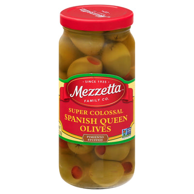 MEZZETTA SUPER COLOSSAL OLIVES [375 ML]