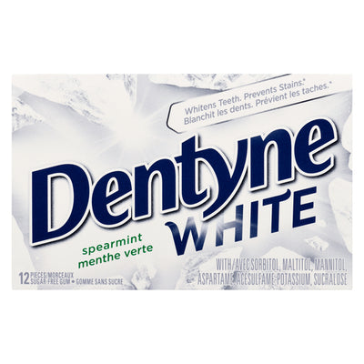 DENTYNE WHITE SPEARMINT [12 PK]