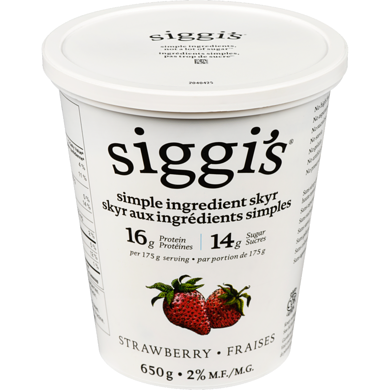 SIGGIS SKYR STRAWBERRY [650 G]