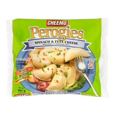 CHEEMO SPINACH & FETA PEROGIES [907 G]