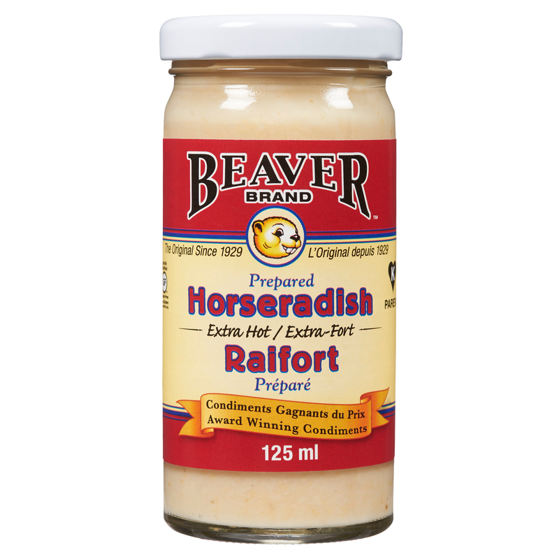 BEAVER EXTRA HOT HORSERADISH [125 ML]
