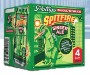 PHILLIPS SPITFIRE GINGERALE [4 pkg]