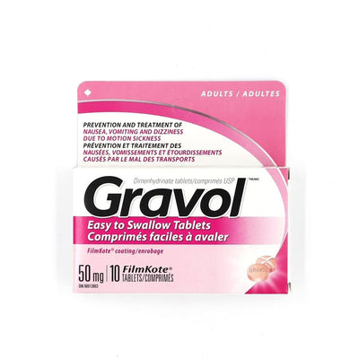 GRAVOL TABLETS 50MG [30 PK]