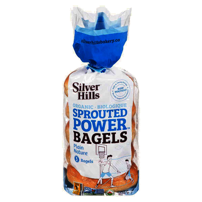 SILVER HILLS PLAIN BAGELS [5 S]
