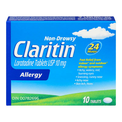 CLARITIN ALLERGY SINUS NONDRSY [10 S]