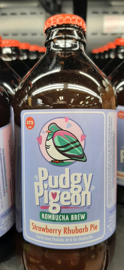 PUDGY PIGEON STRAW RHUBARB PIE [375 ML]