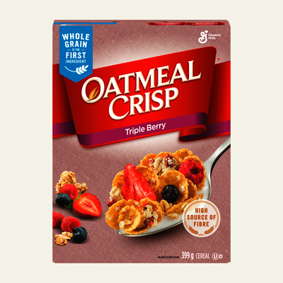 GM TRIPLE BERRY OATMEAL CRISP [399 G]