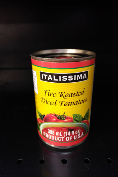 ITALISSIMA FIRE ROAST TOMATOES [398 ml]