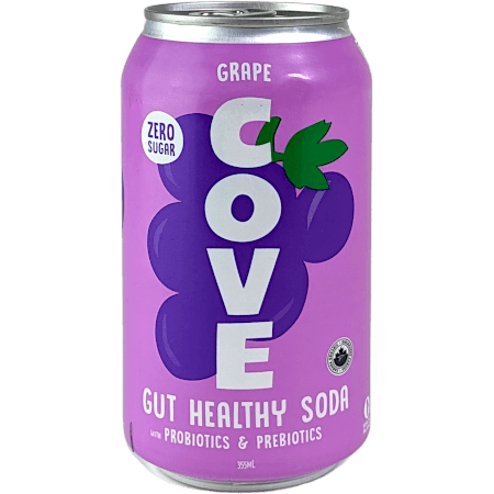 COVE SODA ZERO Grape, 355 ml