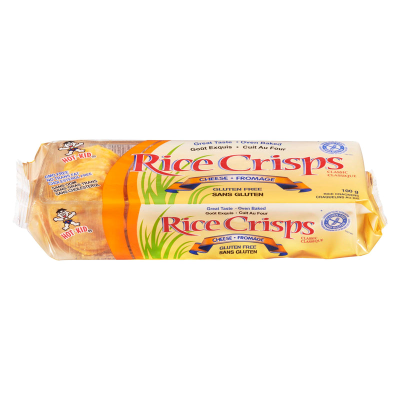 HOT KID CHEESE RICE CRISPS [100 G]