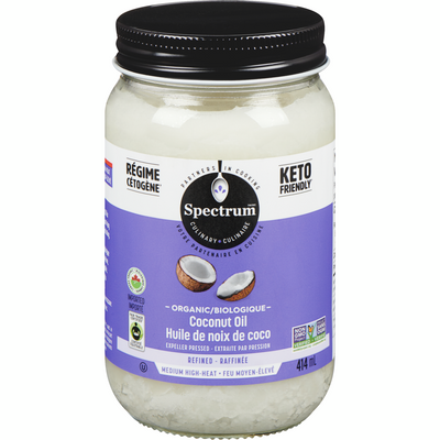 SPECTRUM ORGANIC COCONUT OIL [414 ML]