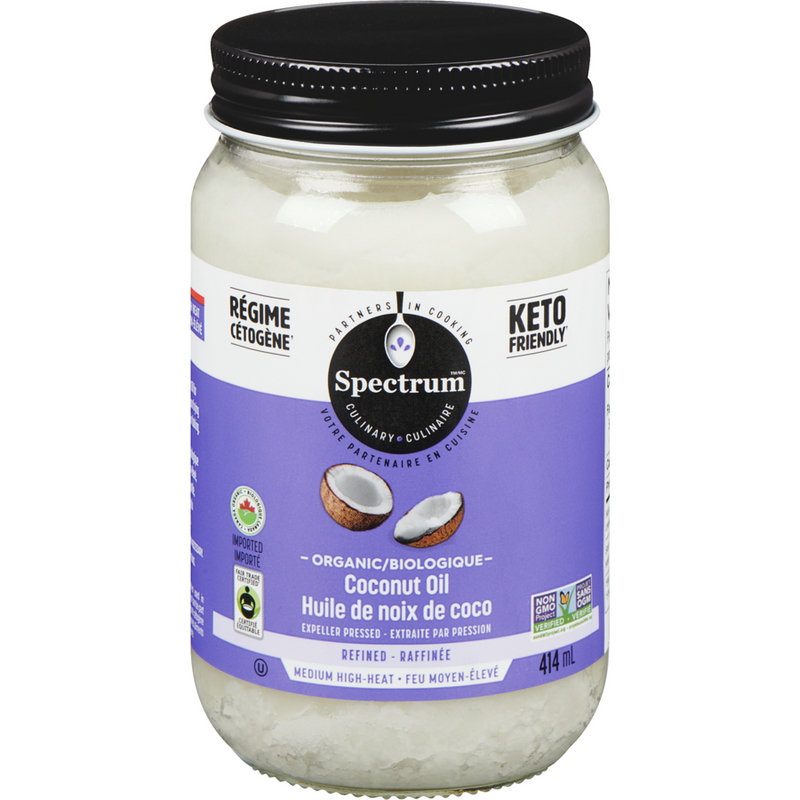 SPECTRUM ORGANIC COCONUT OIL [414 ML]