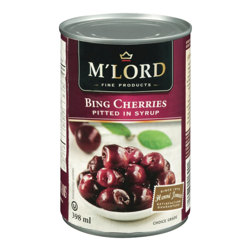 MLORD PITTED BING CHERRIES [398 ML]