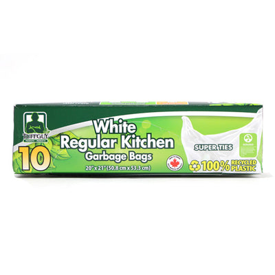 TUFF GUY ECO WHITE KITCHEN BAG [10 PK]