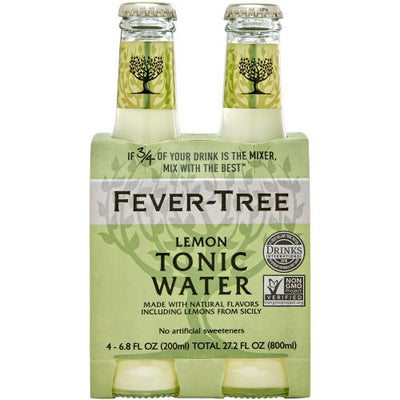 FEVER TREE LEMON TONIC [4 X200M]