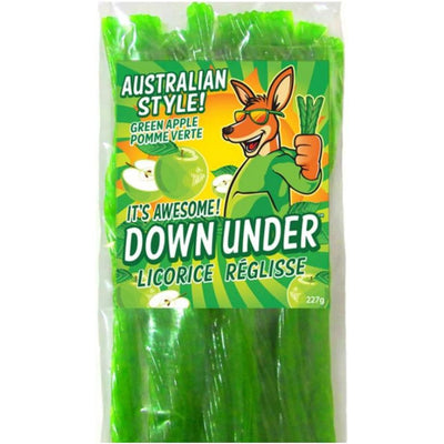 DOWN UNDER GREEN APPLE LICORICE [227 G]