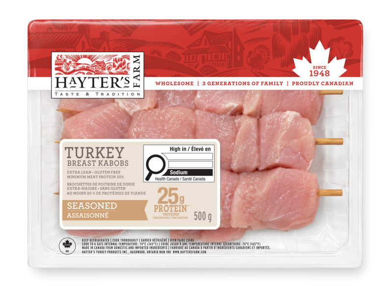 HAYTER TURKEY KABOBS [500 G]