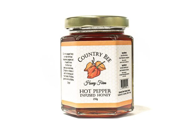 COUNTRY BEE HOT PEPPER HONEY [250 g]