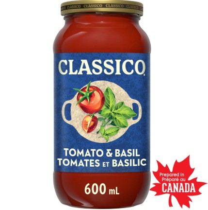CLASSICO TOMATO BASIL SAUCE [600 ML]