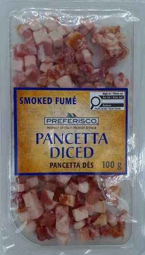 SMOKED PANCETTA DICED [100 g]