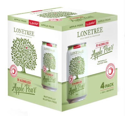 LONETREE 0% APPLE PEAR CIDER [4 pkg]