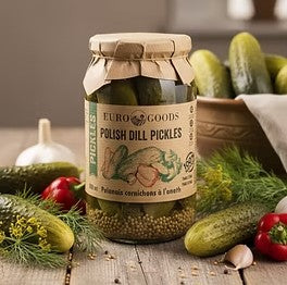 EURO GOOD POLISH DILL PICKLES [750 ML]