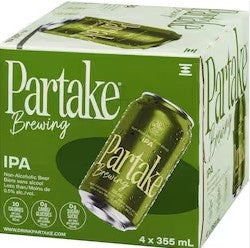 PARTAKE IPA NON ALC BEER [4 pkg]