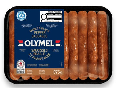 OLYMEL MAPLE & PEPPER SAUSAGE [375 G]