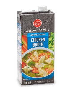 WF NSA CHICKEN BROTH [946 ml]