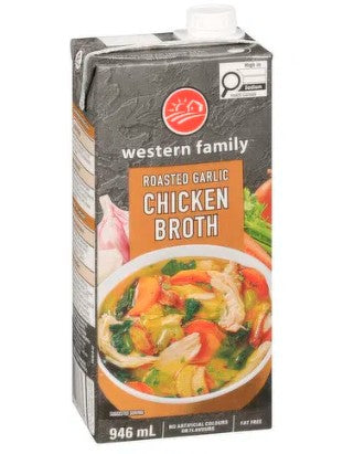 WF ROASTED GARLIC CHIC BROTH [946 ml]