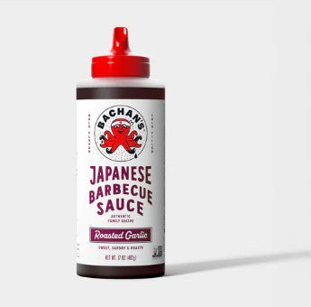 BACHANS ROAST GARLIC BBQ SAUCE [355 ML]