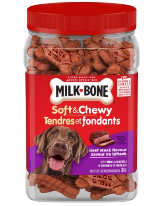 MILKBONE SOFT CHEWY BEEF STEAK [708 G]