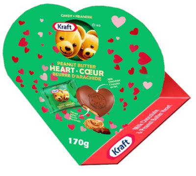 KRAFT PEANUT BUTTER HEART, 170g