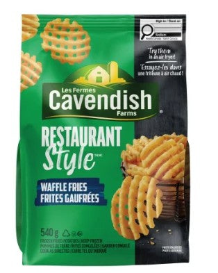 CAVENDISH WAFFLE FRIES [540 G]