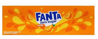 FANTA ZERO SUGAR ORANGE [12 PACK]