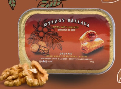 MYTHOS BAKLAVA BITES WALNUT [190 g]