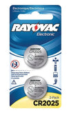 RAYOVAC LITHIUM CR2025 3V [2 PACK]