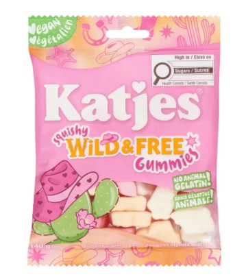 KATJES WILD & FREE GUMMIES [140 g]