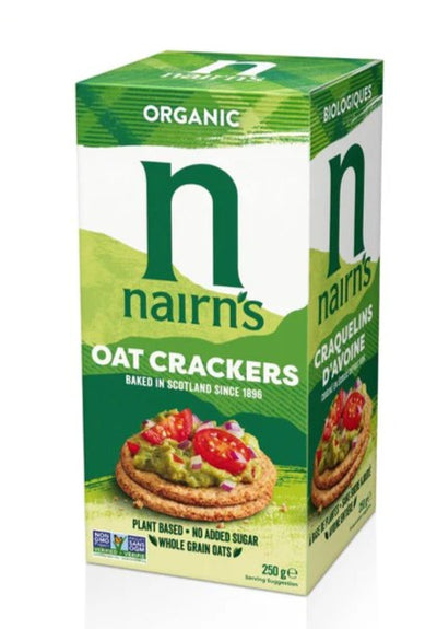 NAIRNS ORGANIC OAT CRACKERS [250 G]