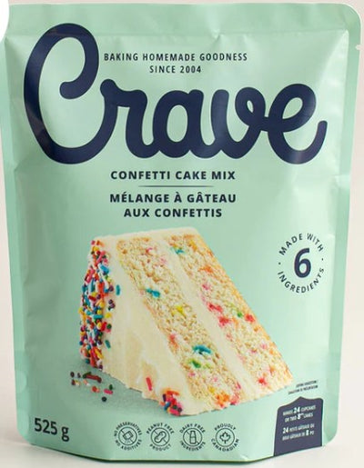 CRAVE CONFETTI CAKE MIX [525 g]