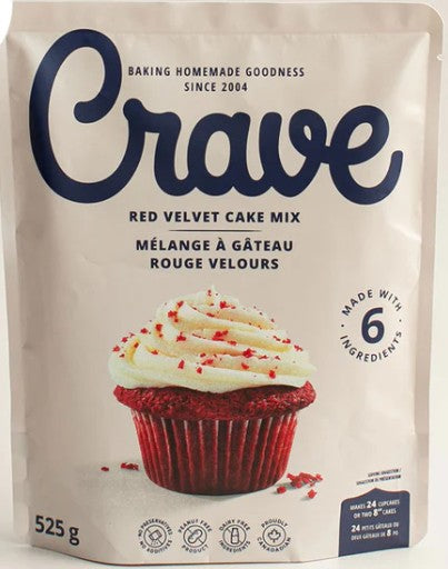 CRAVE RED VELVET CAKE MIX [525 g]