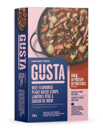 GUSTA BEEF PLANT BASED STRIPS [200 G]