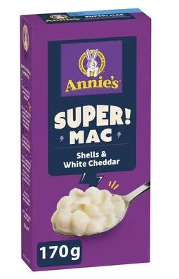 ANNIES SUPER MAC SHELLS WHT CH [170 G]