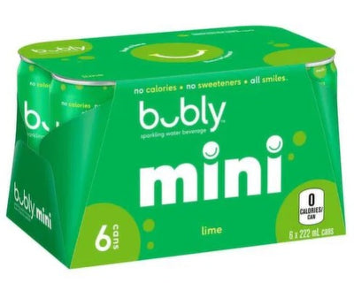 BUBLY MINI LIME [6 X222ml]
