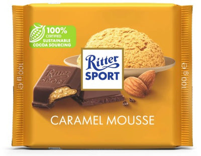RITTER CARAMEL CREME CHOC [100 G]