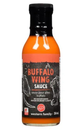 WESTERN FAMILY HOT BUFFALO WING SAUCE [354 ml]