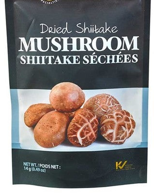 DRIED SHIITAKE MUSHROOMS [14 g]