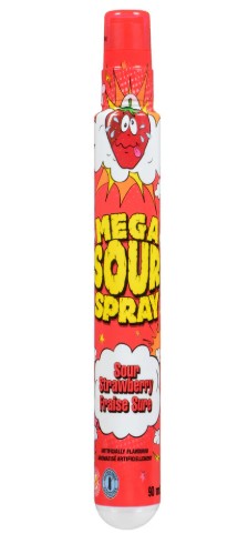 MEGA SOUR SPRAY STRAWBERRY [90 ml]