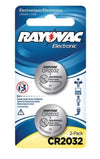 RAYOVAC LITHIUM CR2032 [2 PACK]